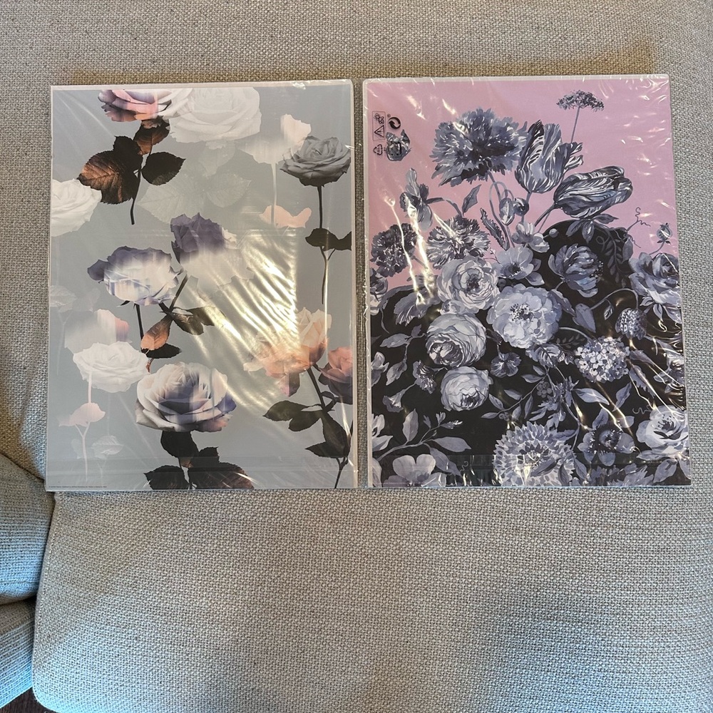 IKEA BILD Floral Print - Pink and Yellow Bouquet